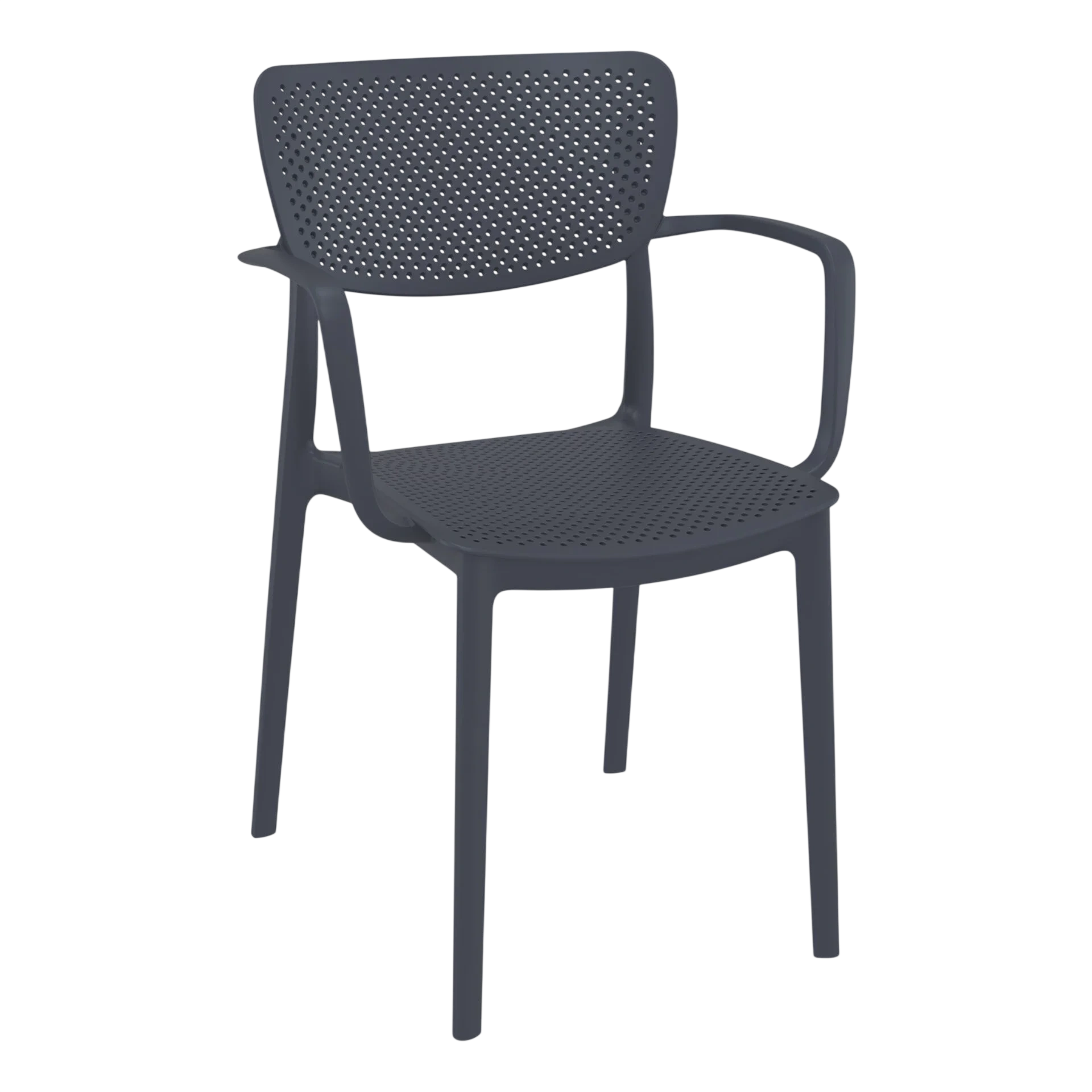 Commercial Grade Anthracite Loft Armchair - Heavy Duty One-Piece Armchair by Siesta, Turkey commercial kitchen equipment