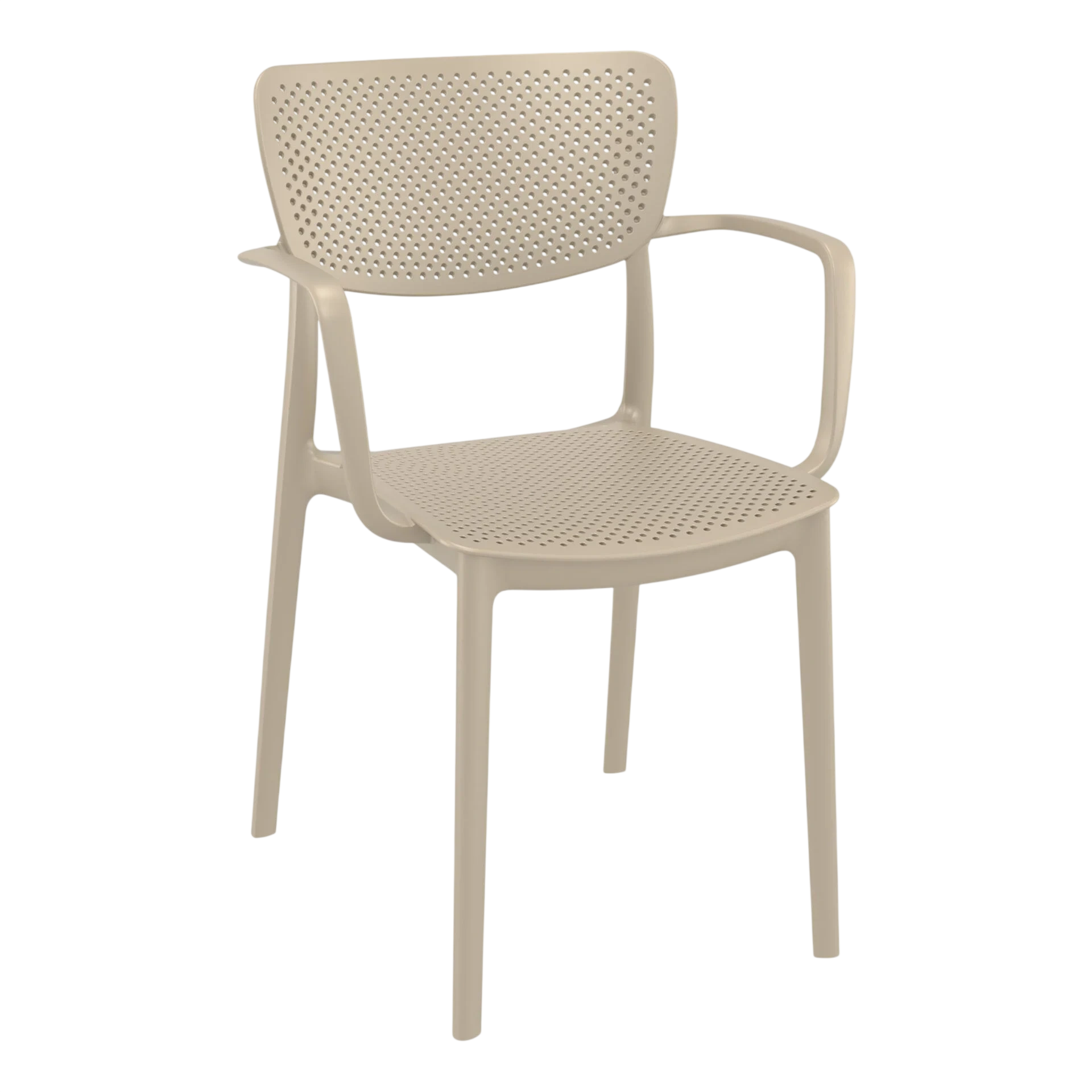 Commercial Grade Taupe Loft Armchair - Heavy Duty One-Piece Armchair by Siesta, Turkey commercial kitchen equipment