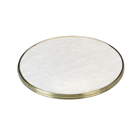 Commercial Grade Marble Werzalit BISTRO Duratop 700mm Diameter Tabletop by Furnlink commercial kitchen equipment