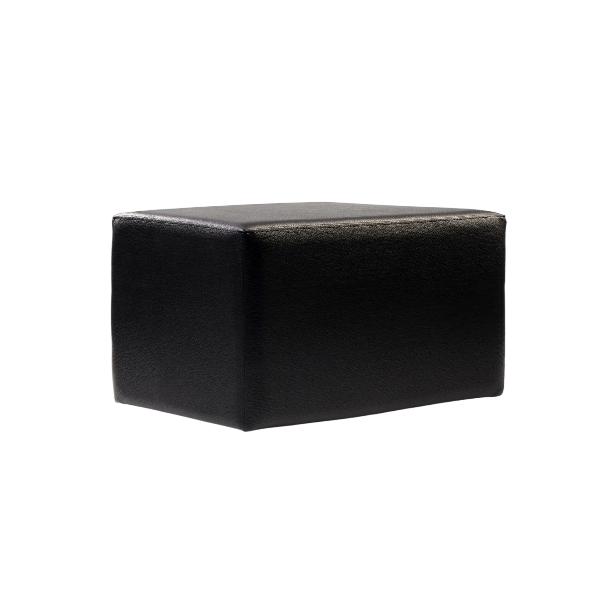 Durafurn Café Ottoman Rectangle - Black commercial kitchen equipment
