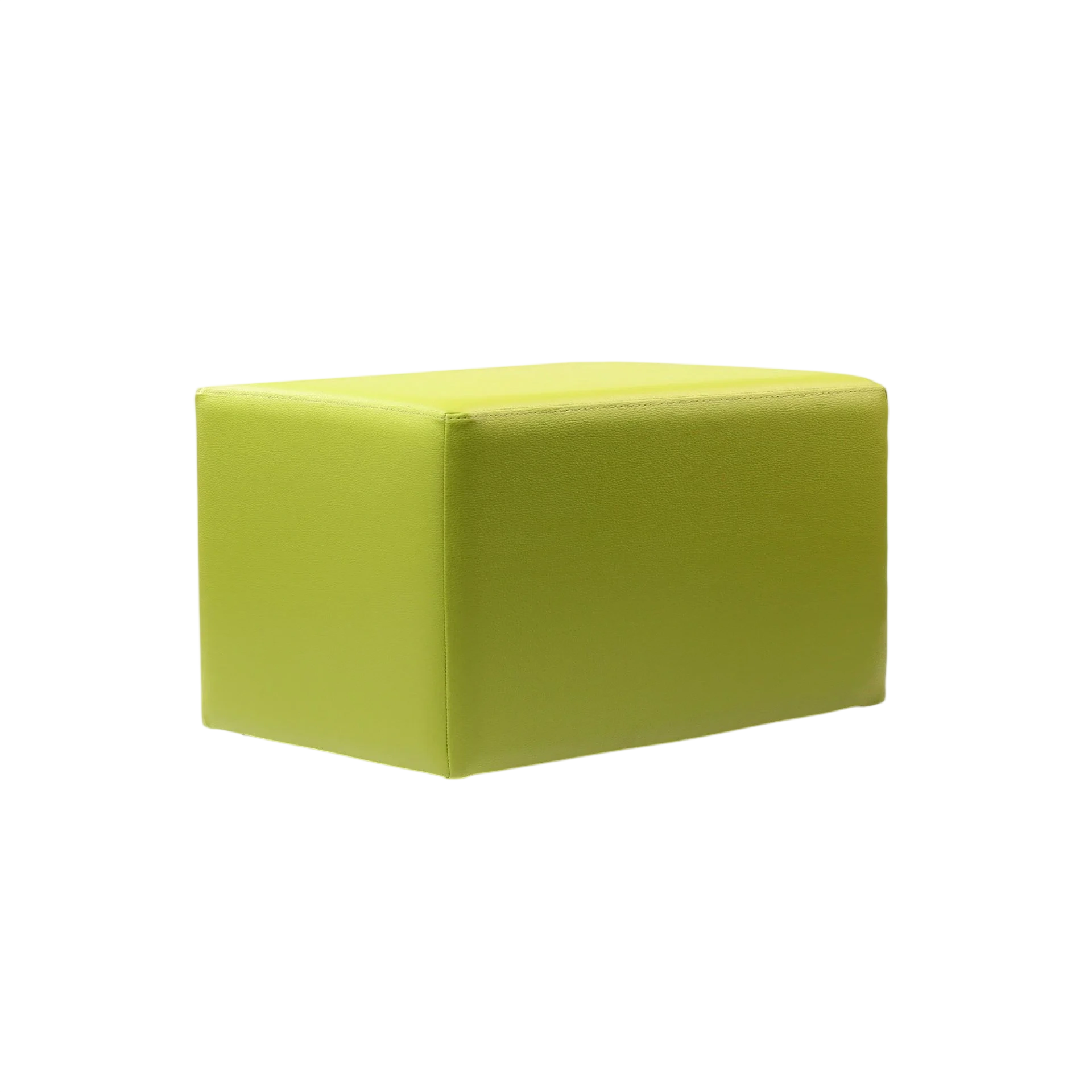 Durafurn Café High-Traffic Café Ottoman Rectangle - Green commercial kitchen equipment