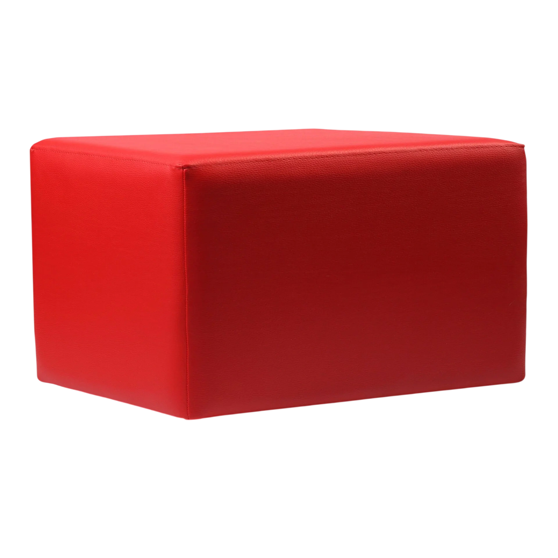 Durafurn Café Rectangle Ottoman in Red commercial kitchen equipment