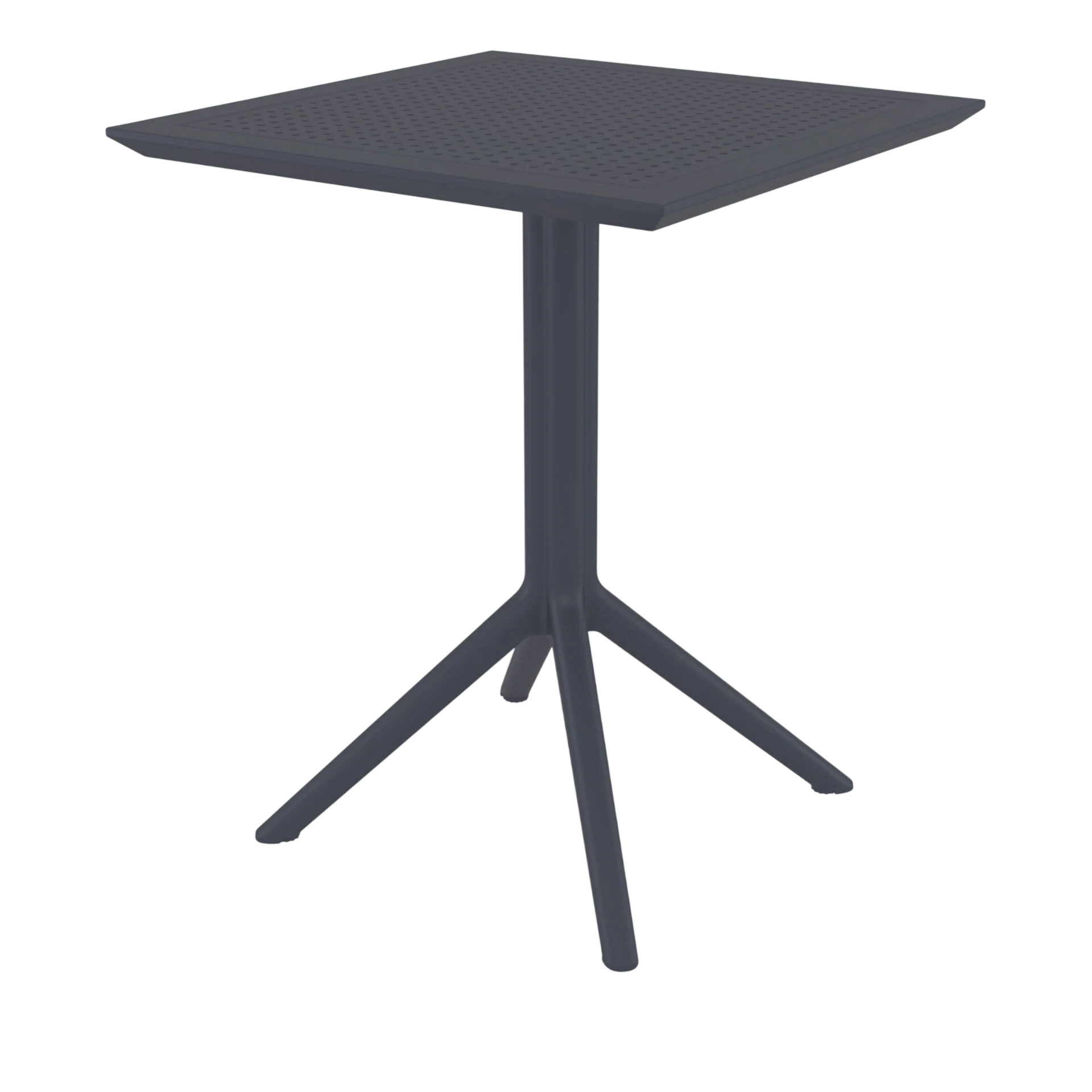 Siesta Exclusive Sky Folding Table 60 Square - Anthracite commercial kitchen equipment