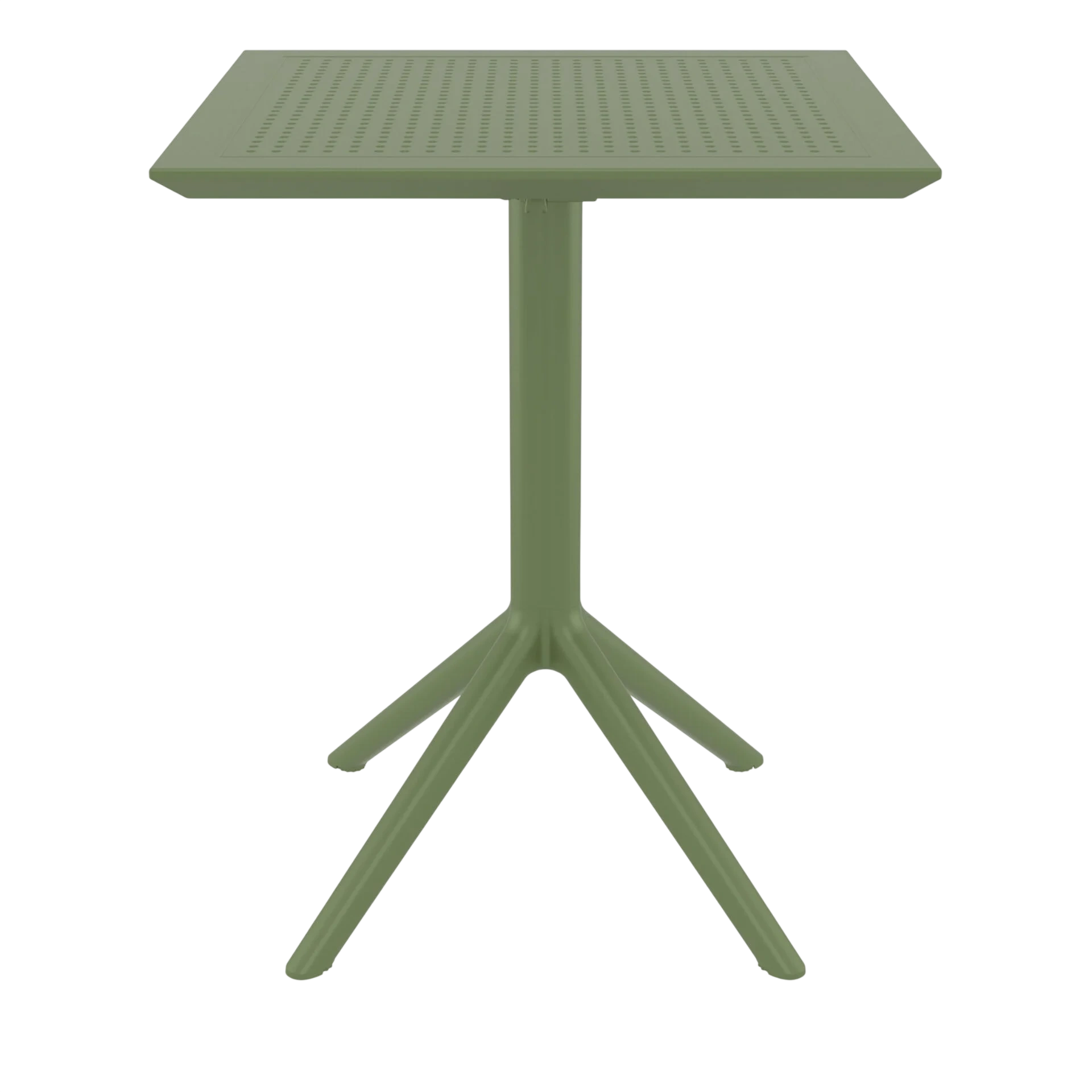 Siesta Exclusive Sky Folding Table 60 Square - Olive Green commercial kitchen equipment