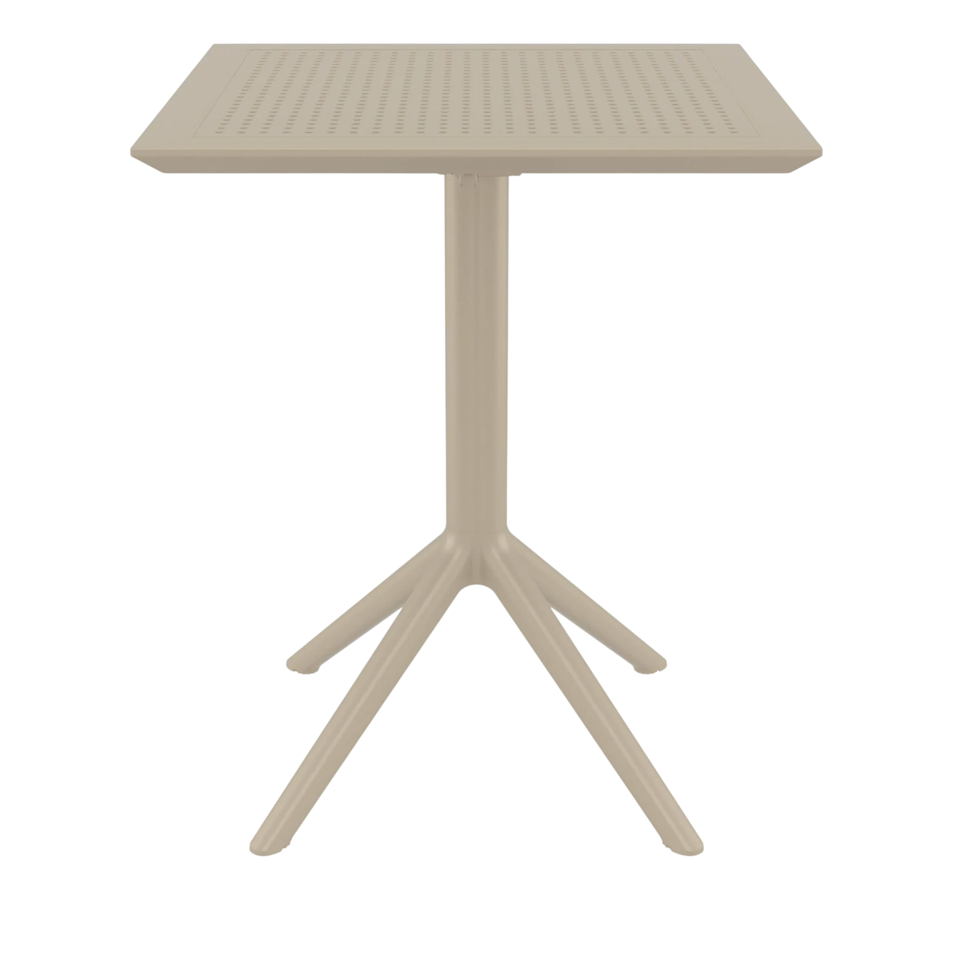 Siesta Exclusive Sky Folding Table 60 Square - Taupe commercial kitchen equipment