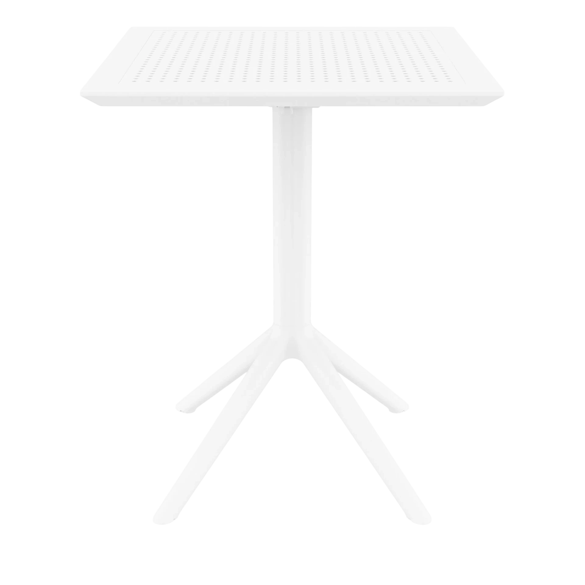 Siesta Sky Folding Table 60 Square - White commercial kitchen equipment