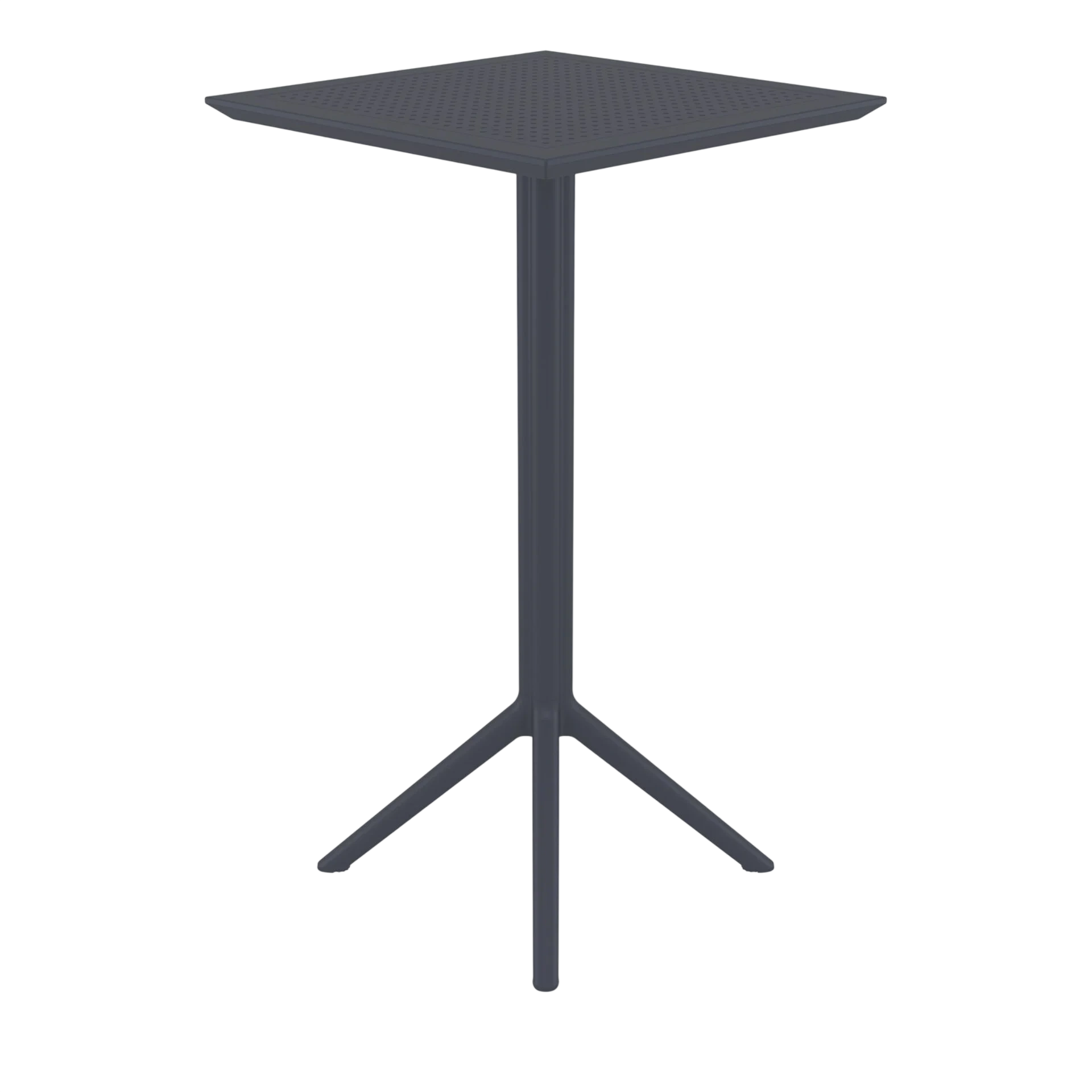 Siesta Sky Folding BAR Table 60 Square - Anthracite commercial kitchen equipment