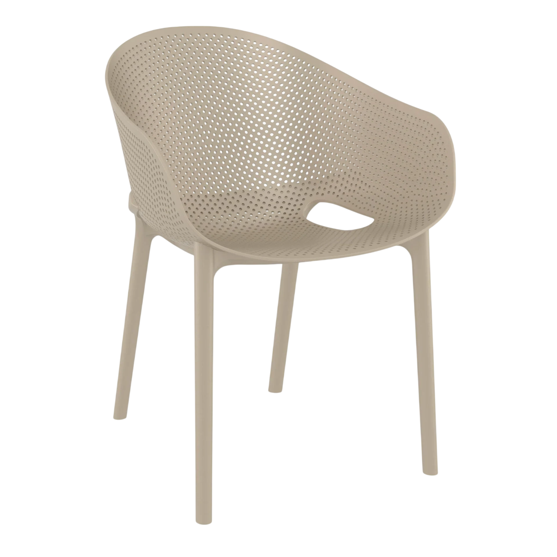 Siesta Exclusive Sky Pro Chair in Chic Taupe | UV Stabilised | Indoor/Outdoor Seating commercial kitchen equipment