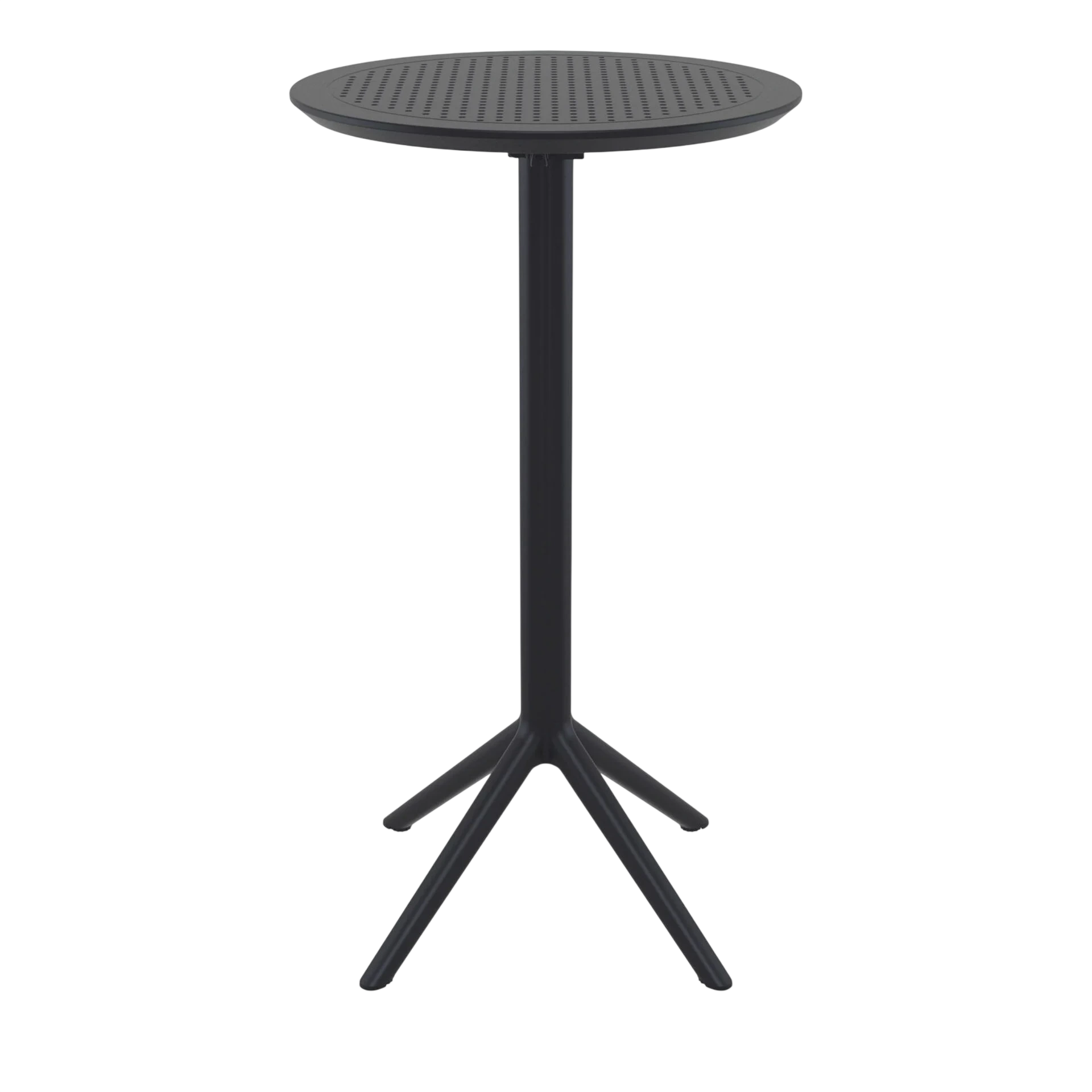 Siesta FL-118-13542-116 Sky Folding Bar Table 60 Round - Black