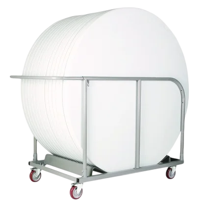 Manhattan Banquet Table Package | 10 x 1800mm Round Tables + 1 Trolley commercial kitchen equipment