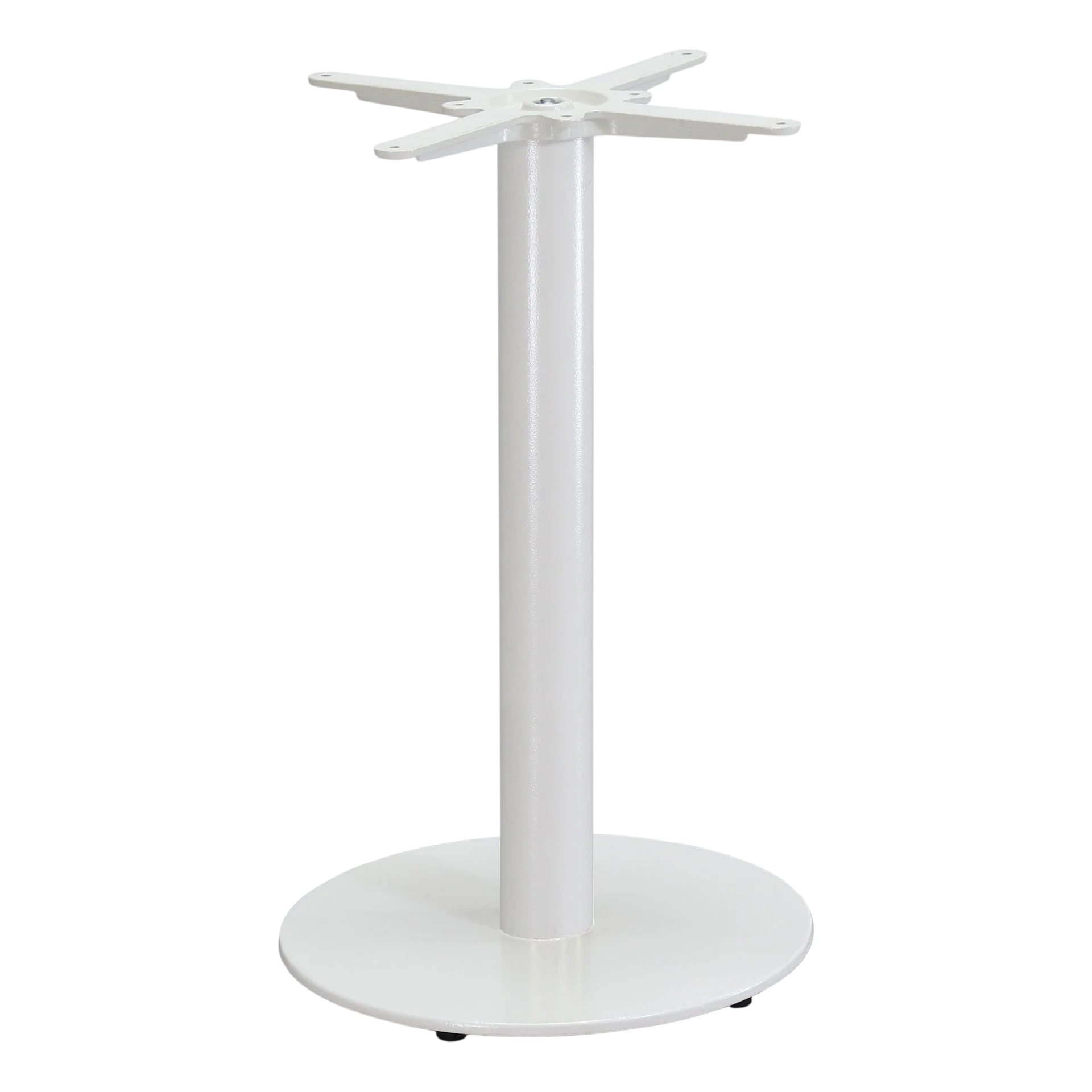 Disco Table Base White - 450Dia commercial kitchen equipment