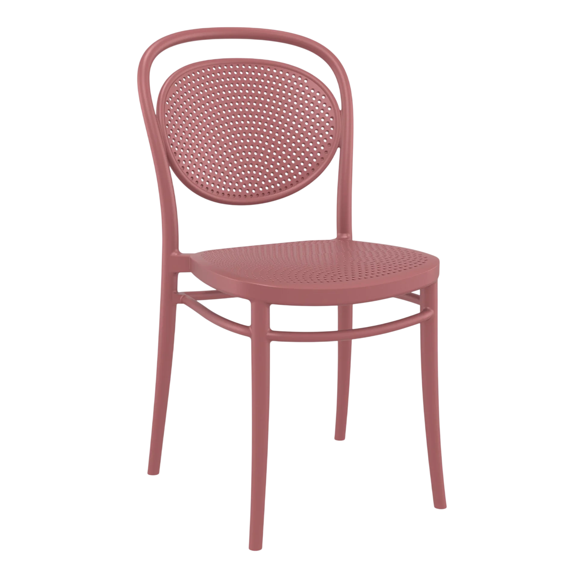 Siesta UV stabilised Pink Marcel Chair - Marsala commercial kitchen equipment
