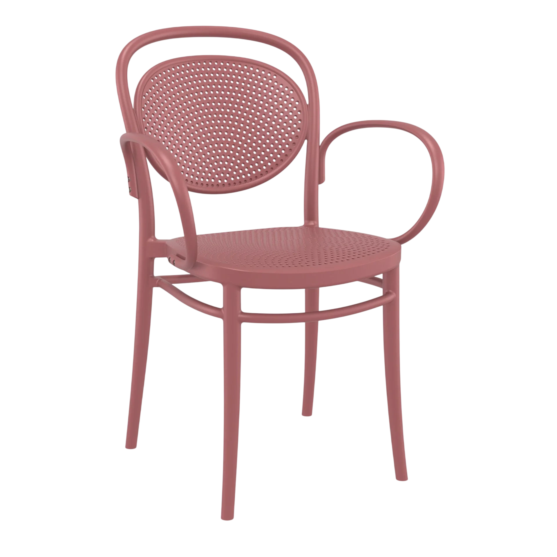 Siesta Marcel XL Chair - Marsala UV stabilised Polypropylene commercial kitchen equipment