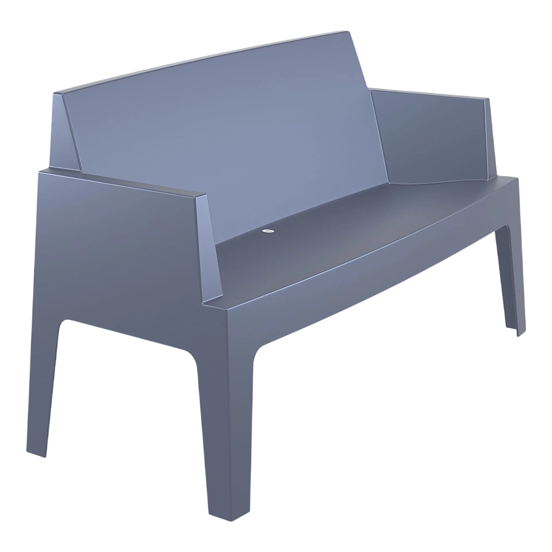 Siesta Box Sofa - Anthracite commercial kitchen equipment