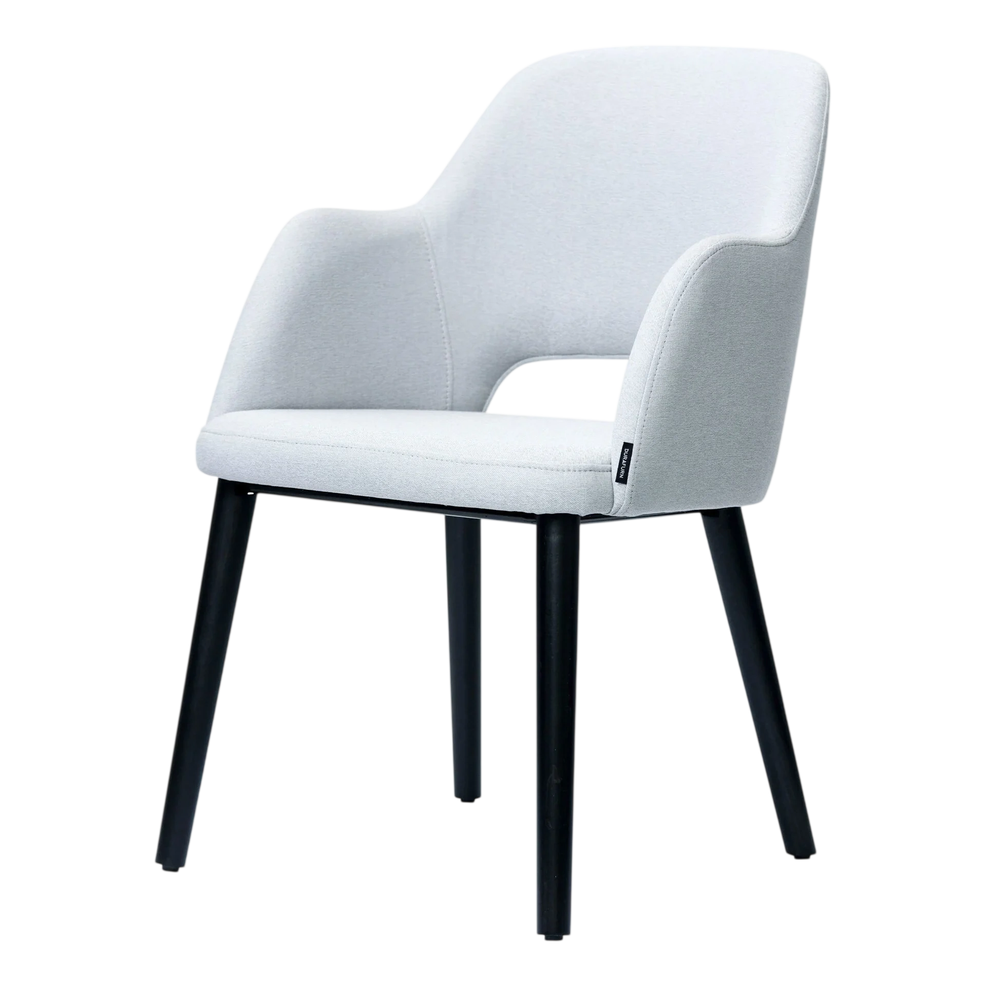 Elegant Light Grey Sorbet Chair with Black Legs - Your Go-To for Commercial Elegance commercial kitchen equipment
