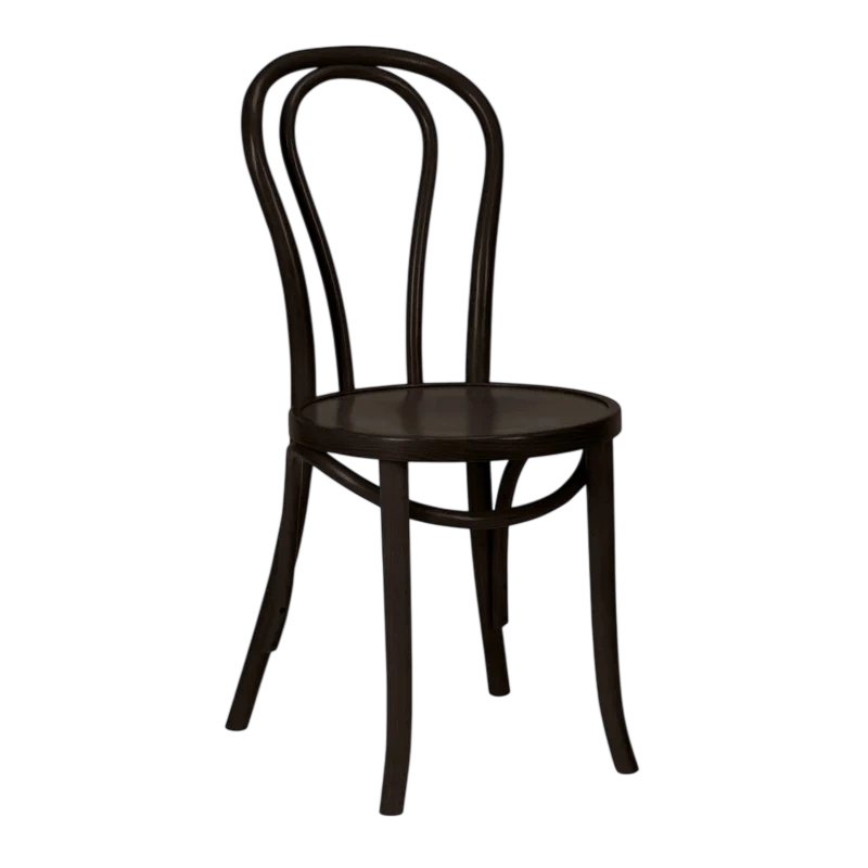 Sophisticated Black Paged Bentwood Chair - A Fusion of Timeless Elegance and Modern Functionality commercial kitchen equipment
