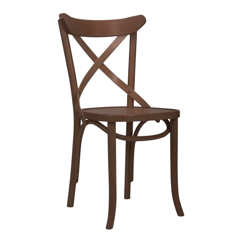 Walnut Paged Crossback Chair - A Masterpiece of Elegance and Comfort commercial kitchen equipment