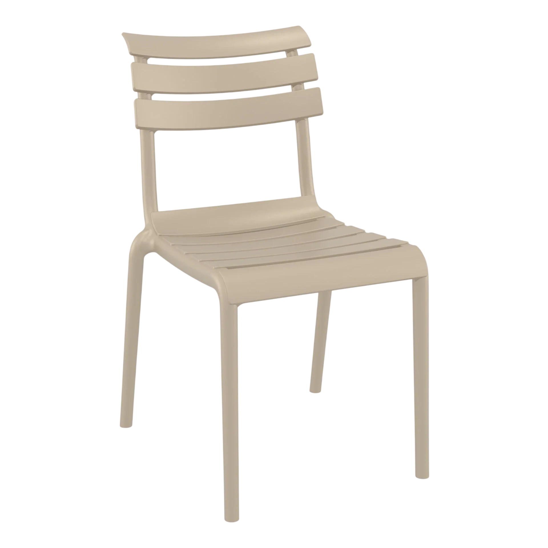 Taupe Siesta Helen Stacking Chair by Furnlink commercial kitchen equipment