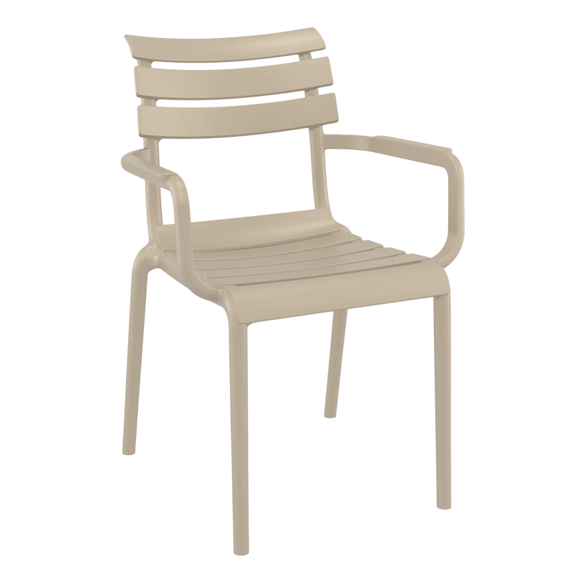 Paris Stacking Armchair in Taupe commercial kitchen equipment