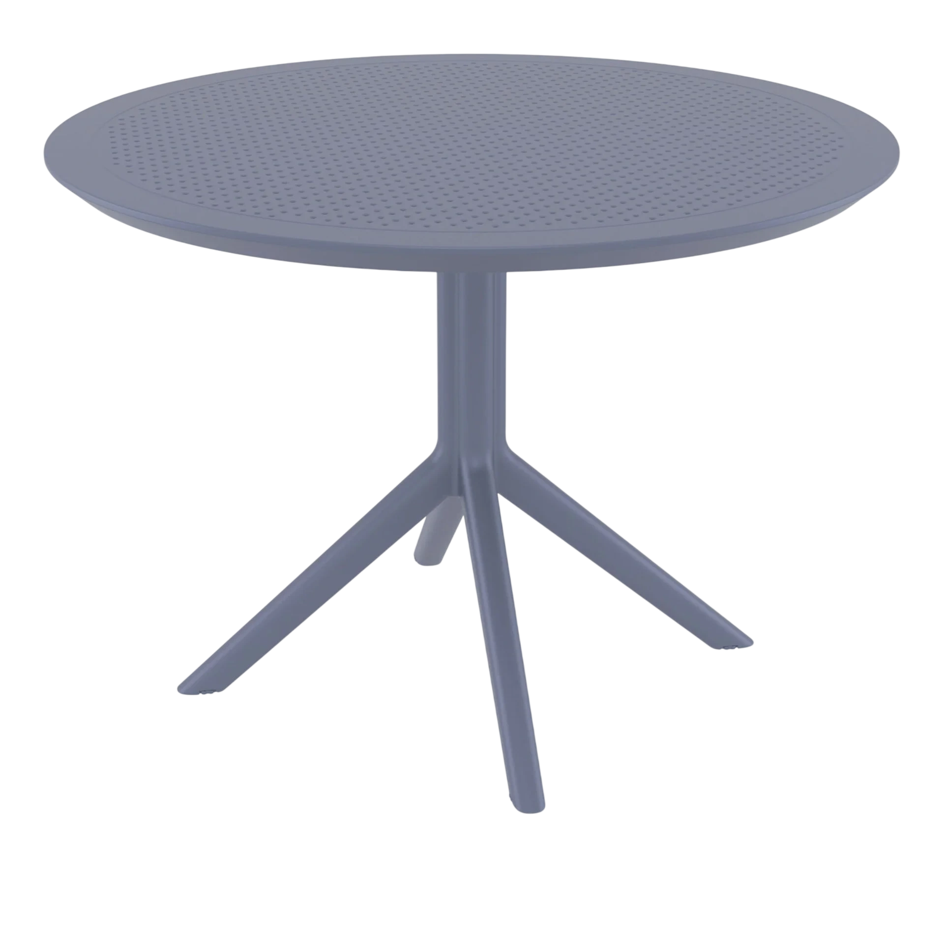 Sky Table 105 Dark Grey - Versatile Indoor/Outdoor Resin Table by Furnlink Siesta commercial kitchen equipment