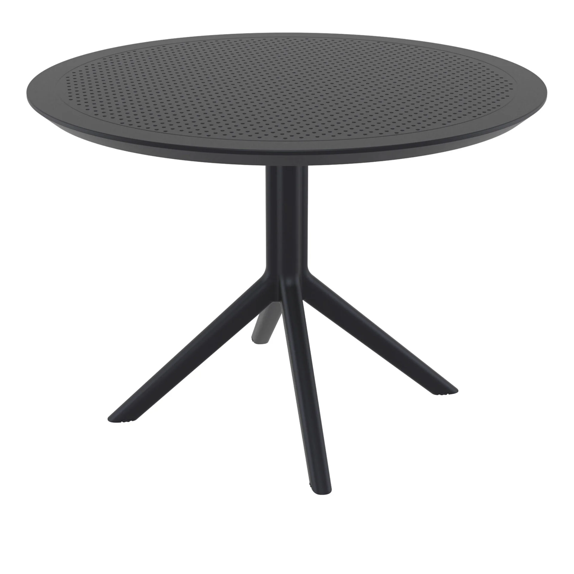 Sky Table 105 Black - Indoor/Outdoor Dining Table commercial kitchen equipment
