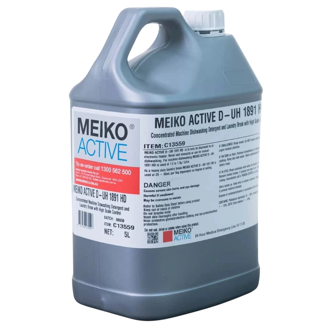 MEIKO ACTIVE D-UH 1891 HD - Premium Non-Foaming Dishwashing Liquid commercial kitchen equipment