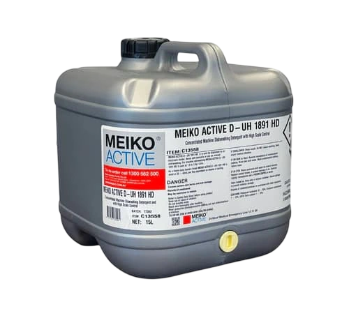 MEIKO D-UH 1891 HD (15L) Active D-UH 1891 HD Dishwasher Detergent - 15 Litre Bottle