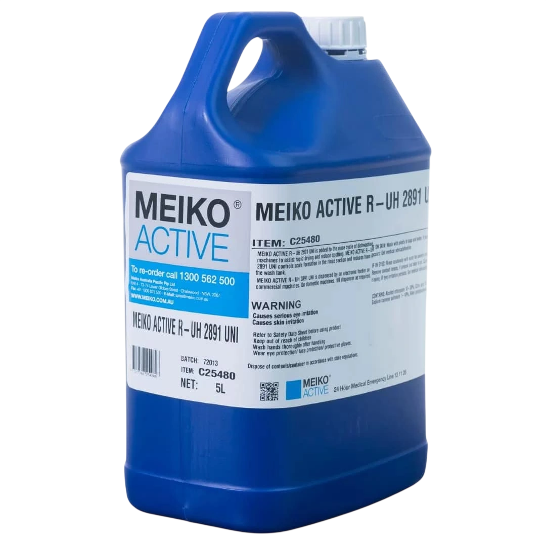 MEIKO ACTIVE R-UH 2891 UNI Rinse Aid - 2 x 5 Litre Bottle commercial kitchen equipment