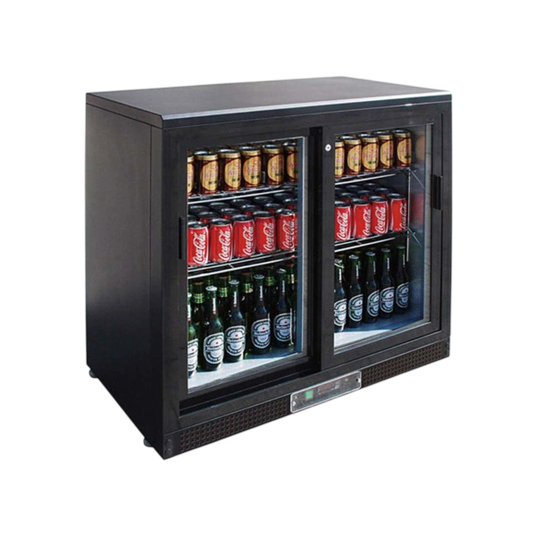 Thermaster SC248SD Double Sliding Door Drink Fridge/Cooler