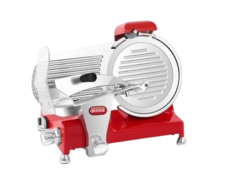 Grange GRB220C Meat Slicer 220mm – Belt Drive, Safety Enhanced | Commercial commercial kitchen equipment