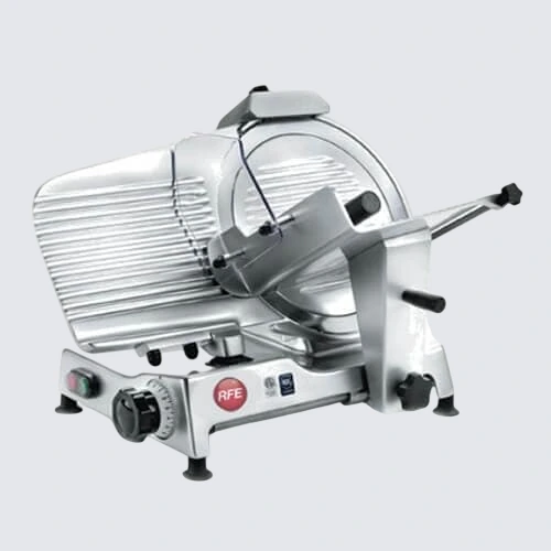 RFE Globus300 Meat Slicer – 300mm Blade, Made in Italy | Manual Belt-Driven with Sharpener commercial kitchen equipment