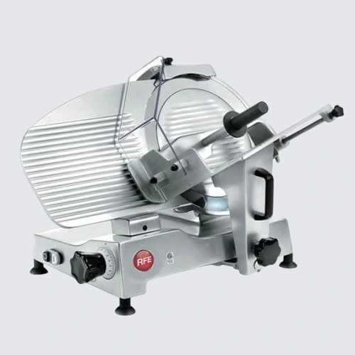 RFE Europa 370 Meat Slicer – Manual 370mm Blade | Belt-Driven | Italian Engineered commercial kitchen equipment