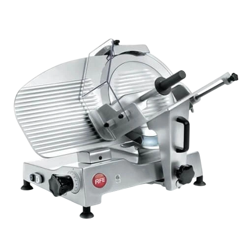 RFE Europa 370 Meat Slicer – Manual 370mm Blade | Belt-Driven | Italian Engineered commercial kitchen equipment