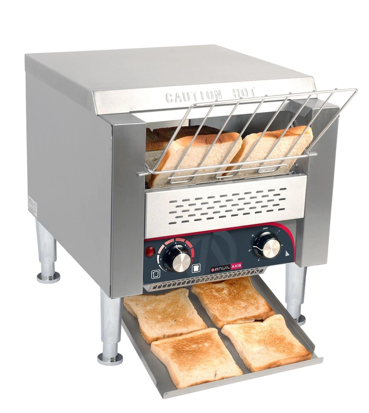 Anvil CTK0001 Conveyor Toaster – 2 Slice, 2.6 kW | KW commercial kitchen equipment