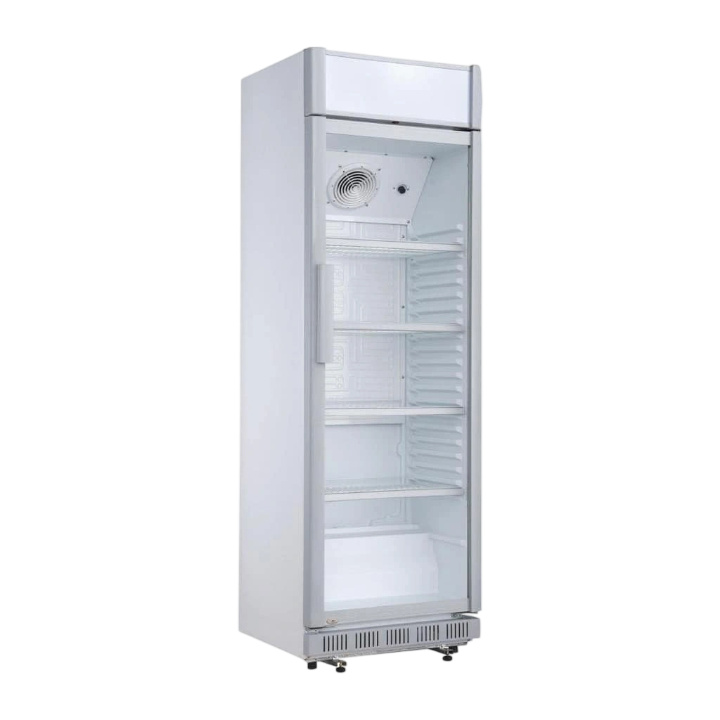 Polar CC064-A C-Series Upright Display Cooler | 346L Lightbox commercial kitchen equipment