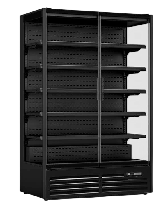 Saltas MDS1250 2-Door Multideck Fridge – 1292L, LED, R290, -1° to 5°C commercial kitchen equipment