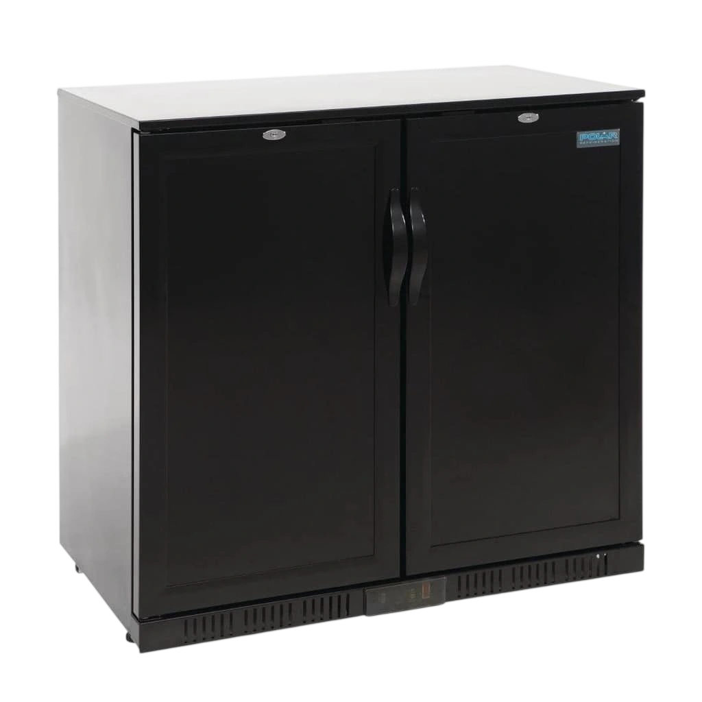 Polar GL016-A G-Series Back Bar Cooler with Solid Doors – 208L commercial kitchen equipment