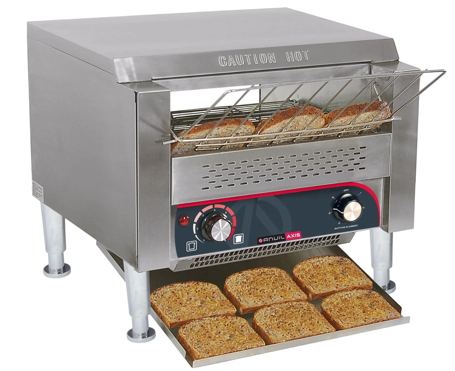 Anvil CTK0002 Conveyor Toaster – 3 Slice, Extra-Wide, 2.2kW commercial kitchen equipment