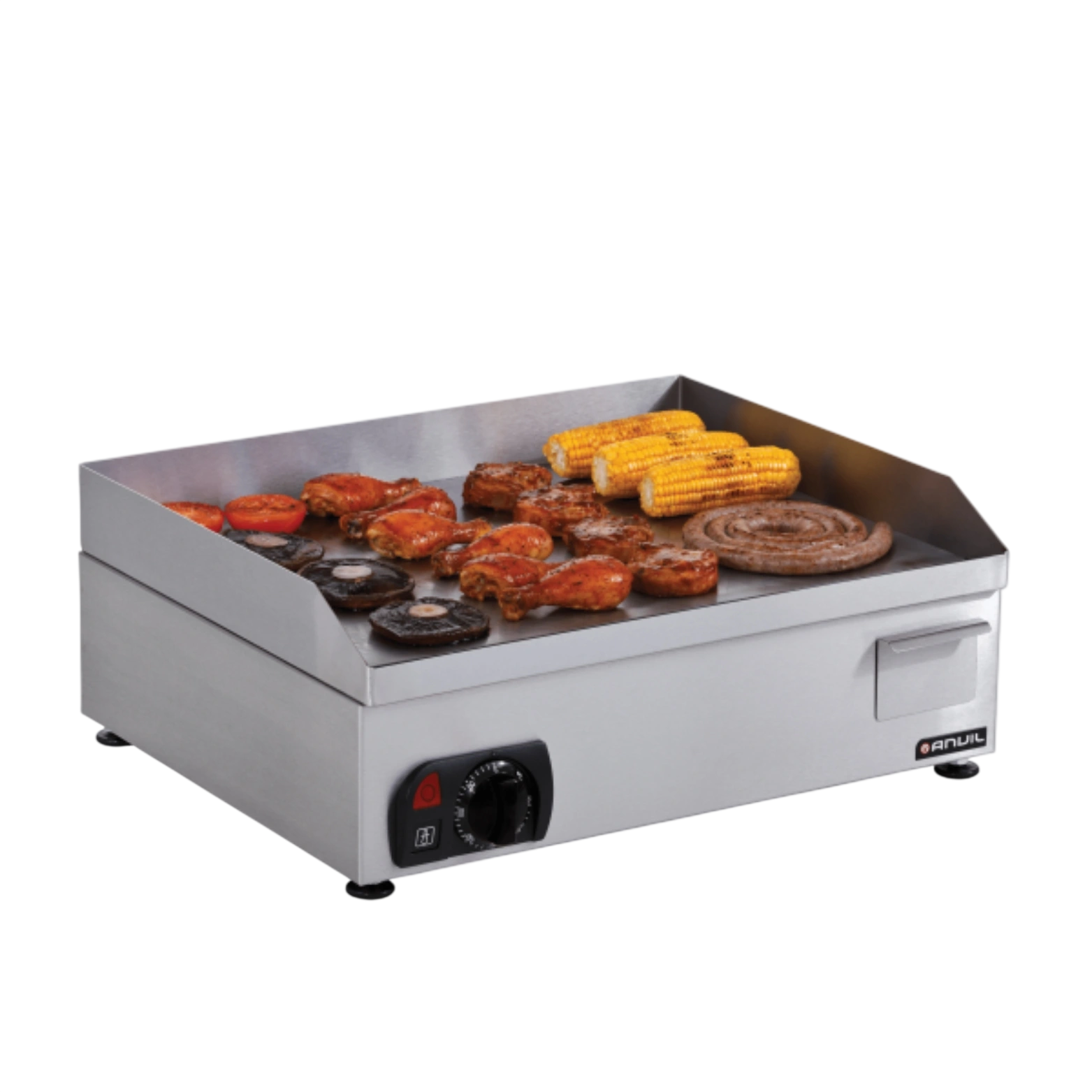 Anvil FTA0600 Electric Flat Top Griddle – 3kW, 605×420mm Heavy-Duty commercial kitchen equipment