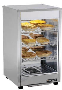Anvil PWK0007 Mini Pie Warmer – 18 Pie Capacity, Stainless Steel
