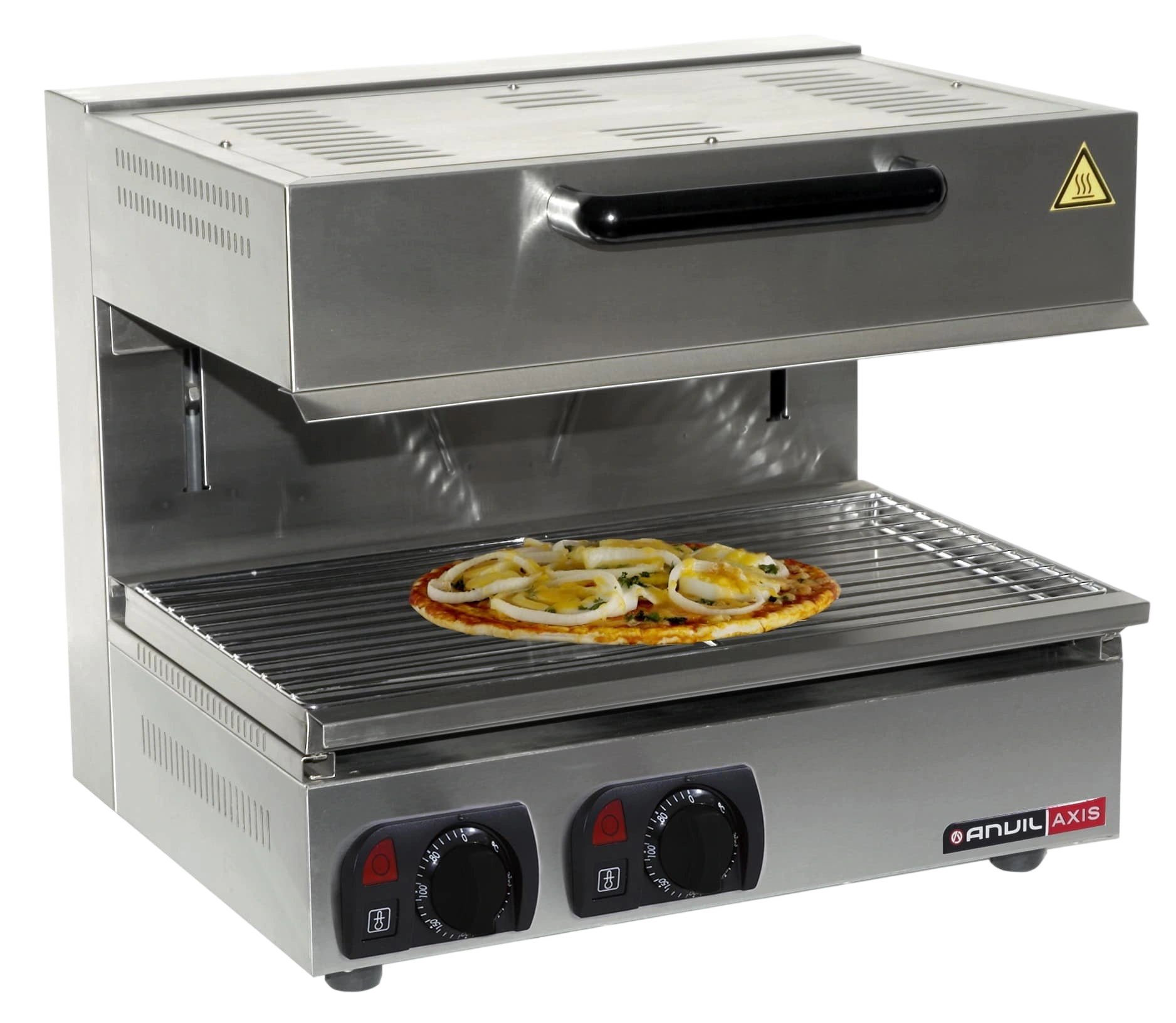 Anvil SAA0002 Adjustable Salamander Grill – 3kW, Twin Heat Zones