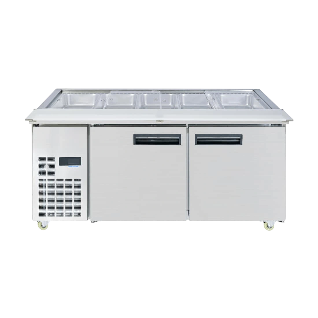 Thermaster PG180FA-XB Two Door Cold Bench Salad Station – 800L commercial kitchen equipment