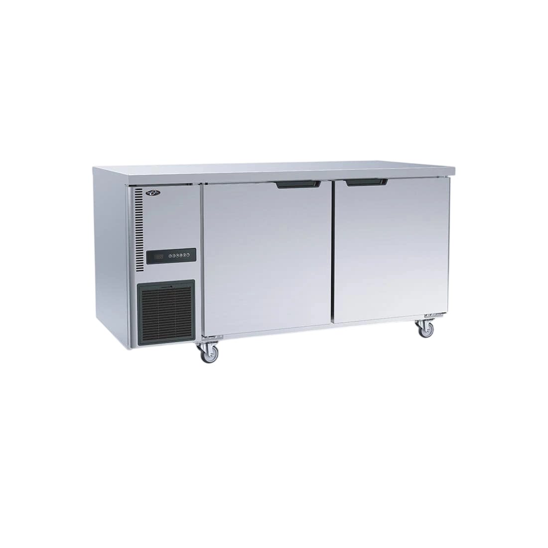 Thermaster TS1500TN Stainless Steel Double Door Workbench Fridge