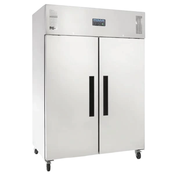 Polar DL895-A G-Series Upright Fridge – 1200L, 2 Door Stainless Steel commercial kitchen equipment