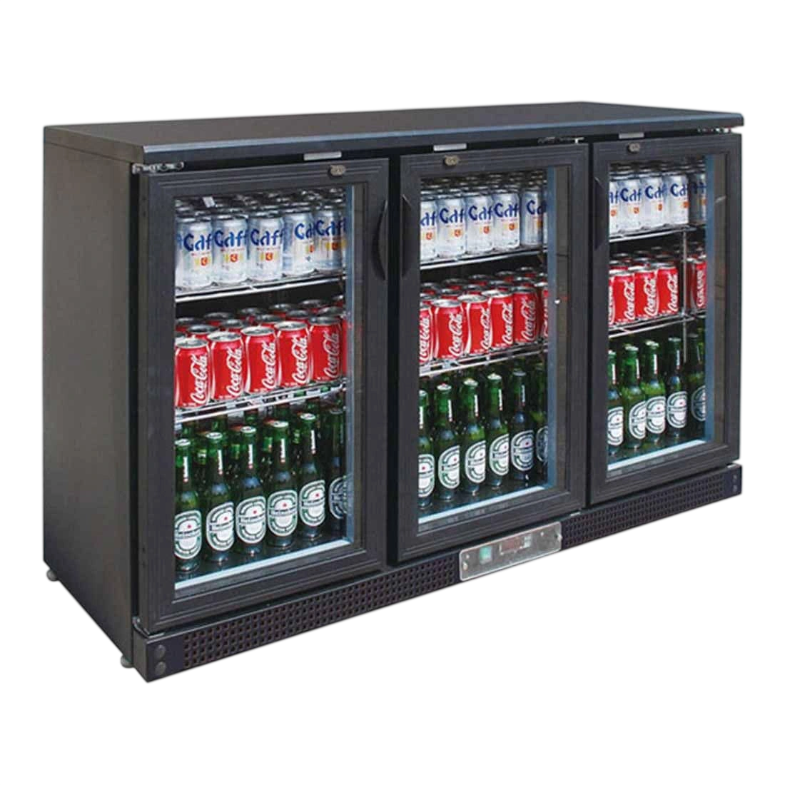 Thermaster SC316G Three Door Drink Bar Fridge/Cooler
