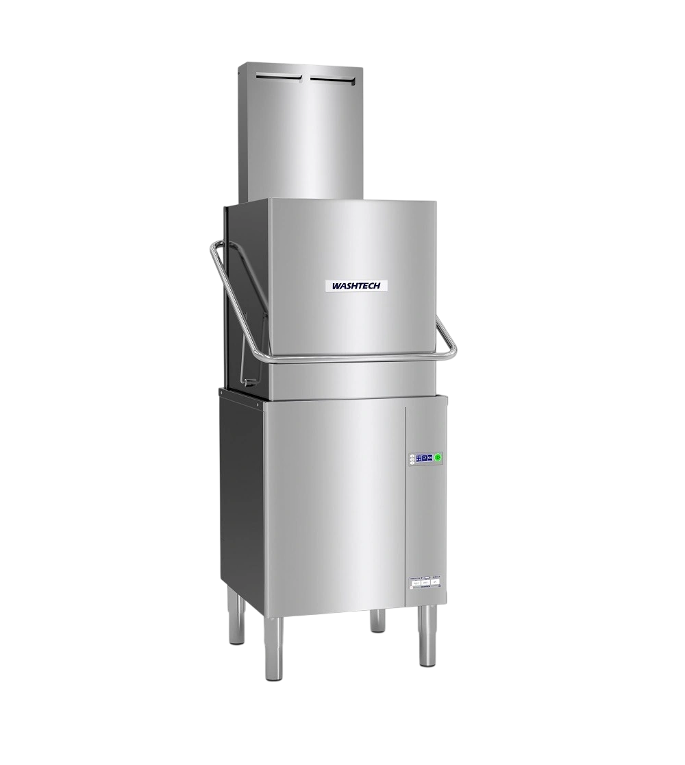 Washtech M2C Passthrough Dishwasher – Heat Condensing, 1080 Plates/hr commercial kitchen equipment