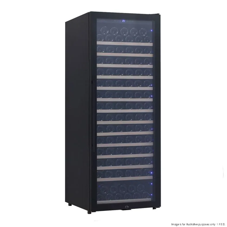 Thermaster WB-166A Single Zone Wine Cooler with Beech Wood Shelving
