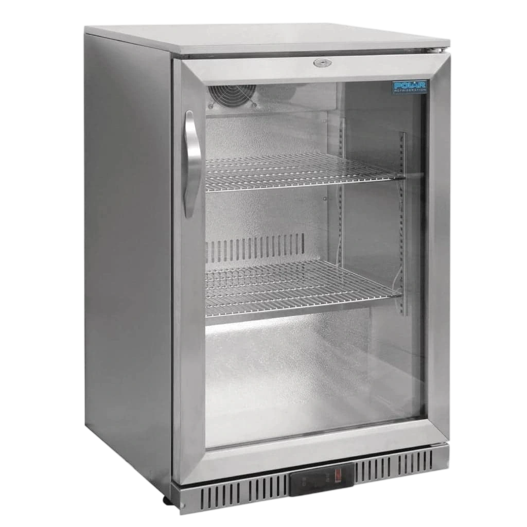 Polar GL007-A G-Series Back Bar Cooler 138L – Hinged Stainless Door commercial kitchen equipment