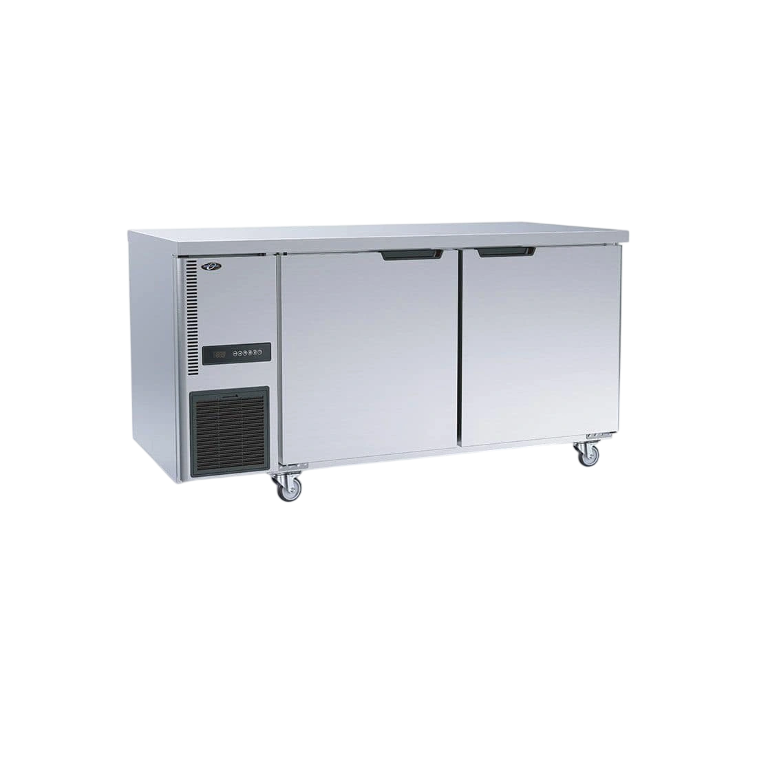 Thermaster TL1500TN Stainless Steel Double Door Workbench Fridge