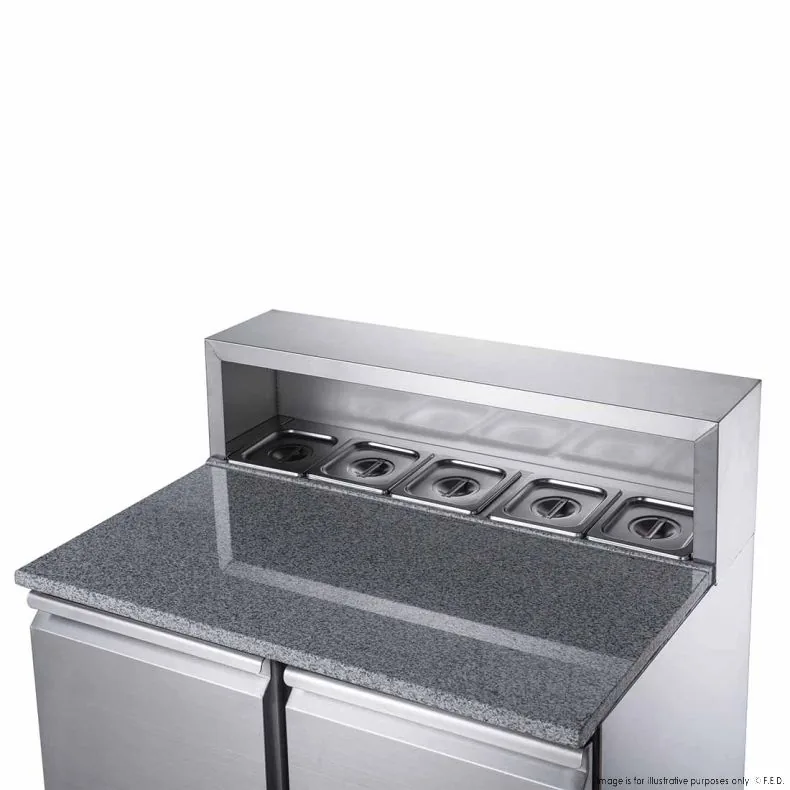 FED-X Salad Prep Fridge with GN Pan Storage - XGNS900E